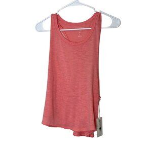 NWT Z Supply Active Coral Pink Sleeveless Tank Top L Lightweight Stretchy